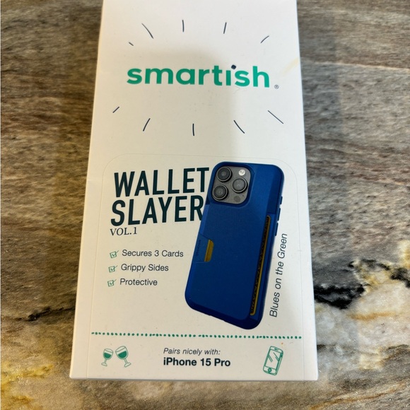 SMARTISH phone case - wallet slayer - IPhone 15 pro NWB - Picture 2 of 3